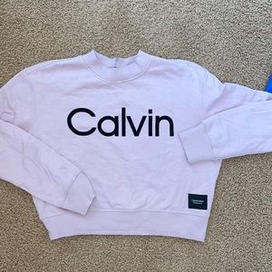Cropped Calvin Klein Hoodie